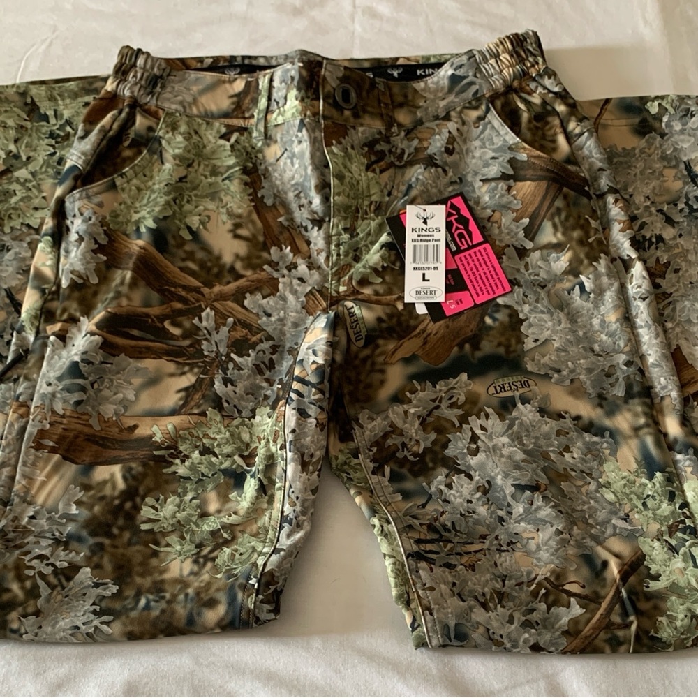NWT King’s Desert Shadow Women’s CKH Ridge Pants Size L